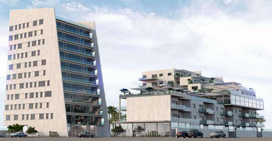 Hotel y edificio de oficinas en Benguele, Angola 1