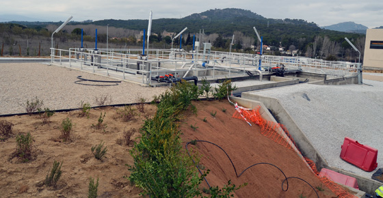 Obra civil de la ETAP de Pelayos de la Presa en Madrid, Spain 1